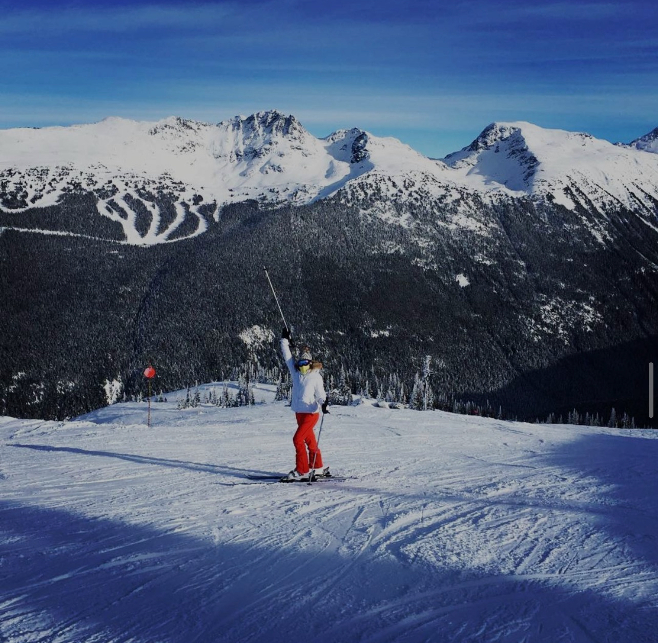 Skiing in Whistler